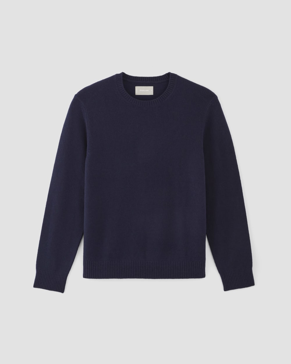 The Premium Merino Crew Neck Sweater | Deep Navy - Image 2