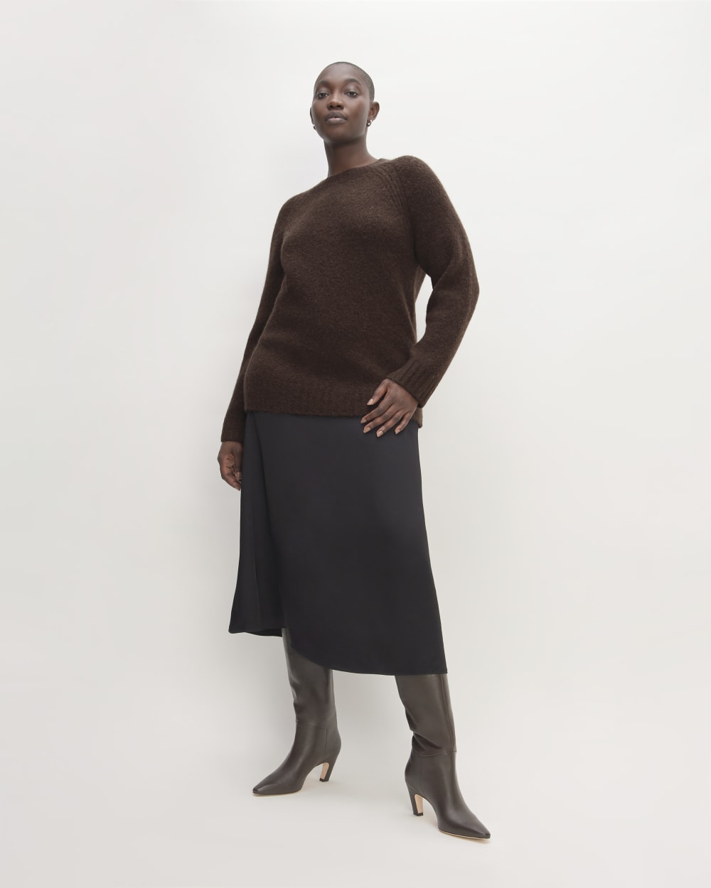 The SuperFuzz Alpaca Crew | Earth Brown - Image 3