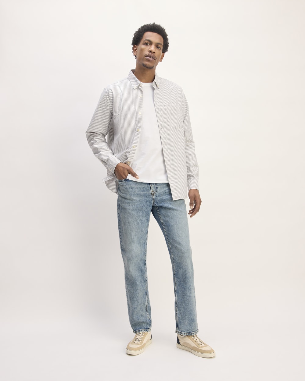 The Organic Cotton Straight-Leg Jean | Salt Lake