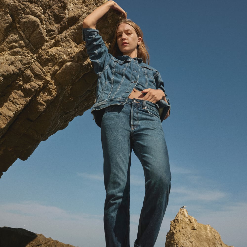 The Rigid Slouch Jean | Washed Indigo | 27.5 Inseam - Image 14