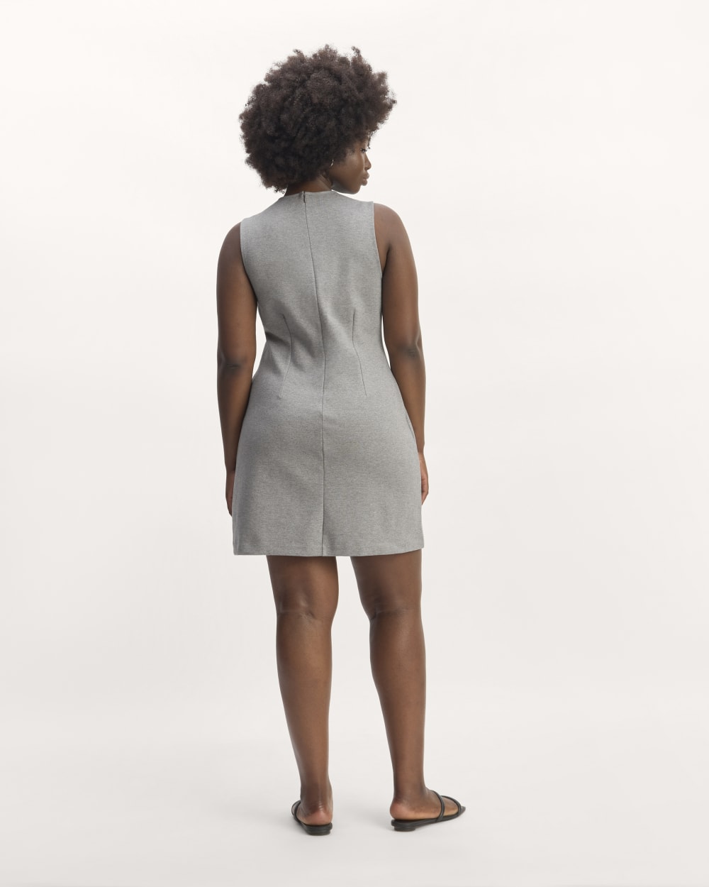 The Dream '90s Shift Dress | Mid Heather Grey - Image 6