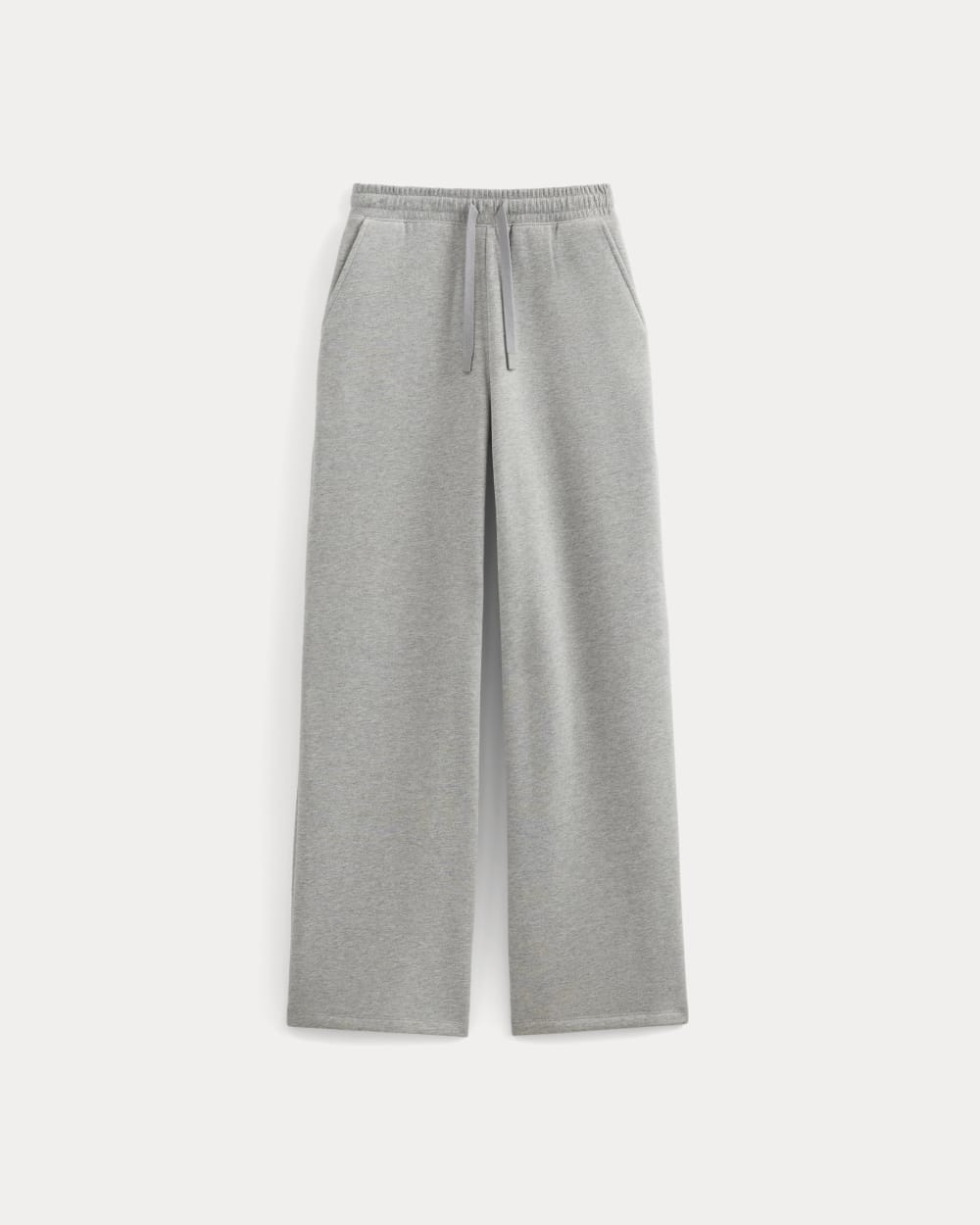 Luxe Fleece Wide-Leg Sweatpant | Vintage Heather Grey - Image 2