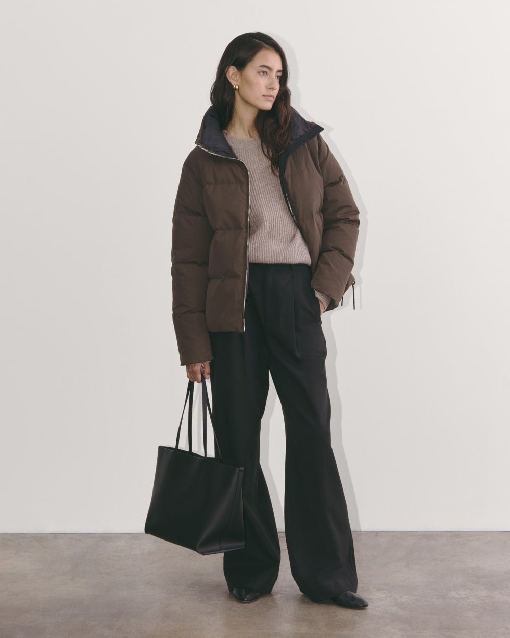 The Puffer Bomber | Earth Brown - Image 3