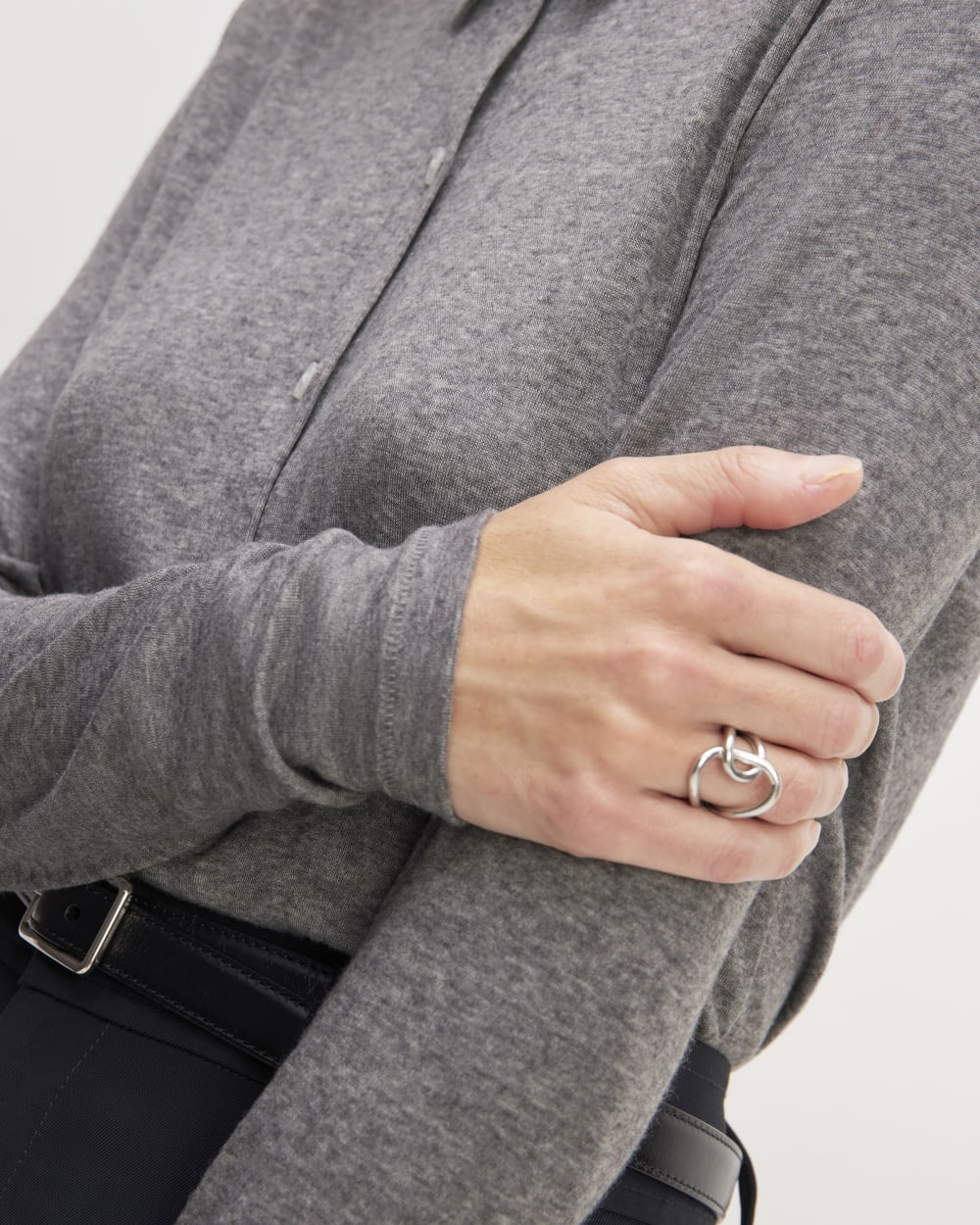 The Must-Have Shirt in Butterluxe | Heather Charcoal - Image 5