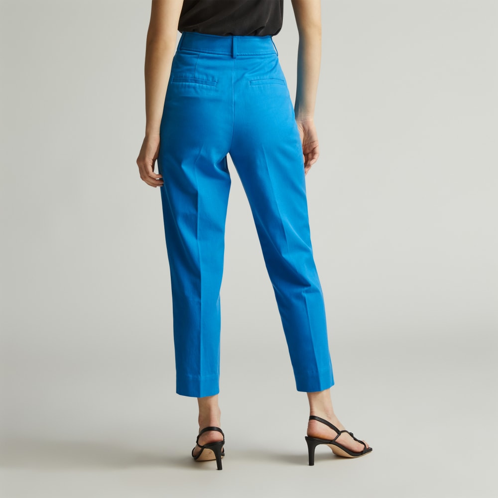 The Draper Tapered Pant in Buttersmooth | Brilliant Blue - Image 6