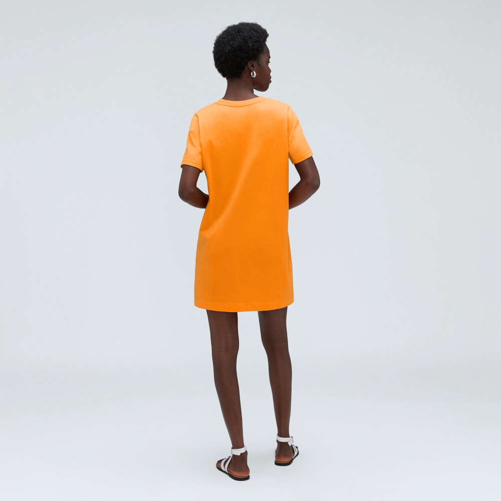 The Organic Cotton Weekend Tee Dress | Turmeric - Image 3