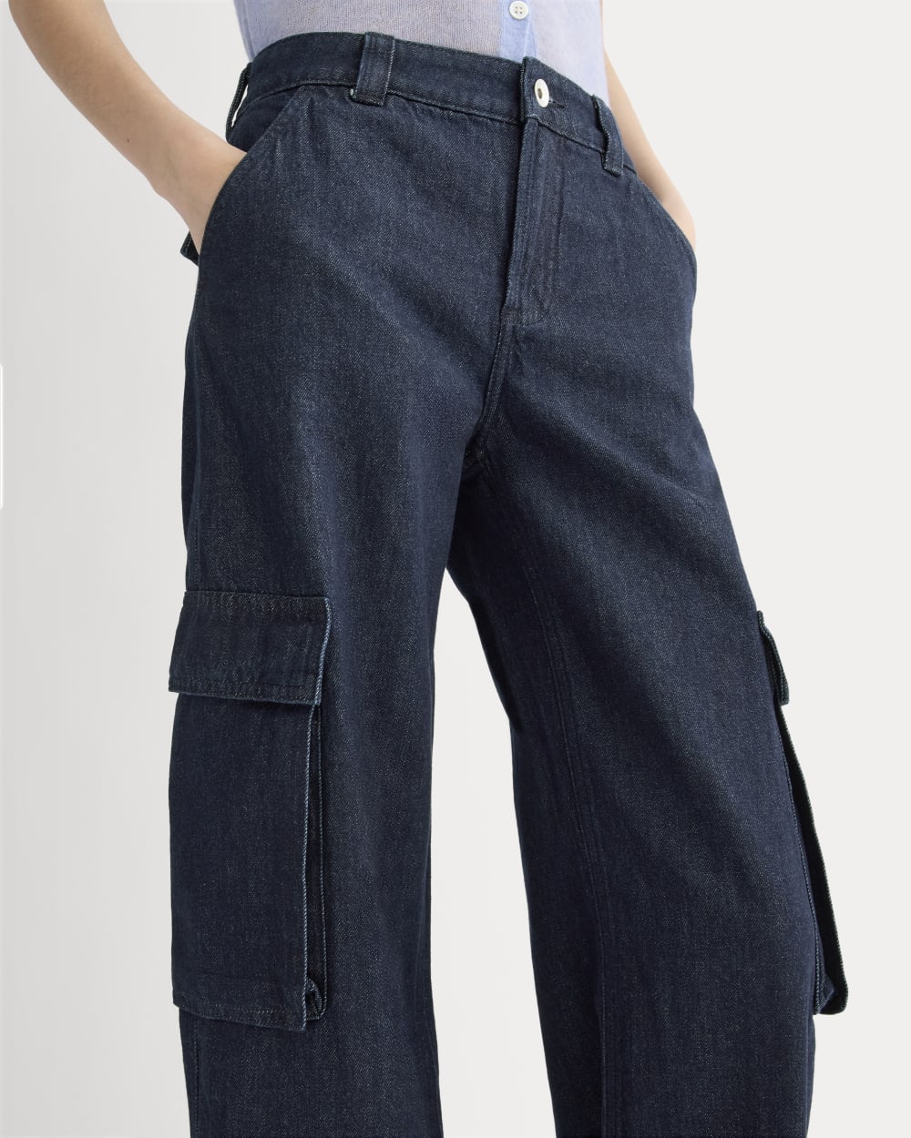 The Mid-Rise Cargo Jean | Tungsten Rinse - Image 4