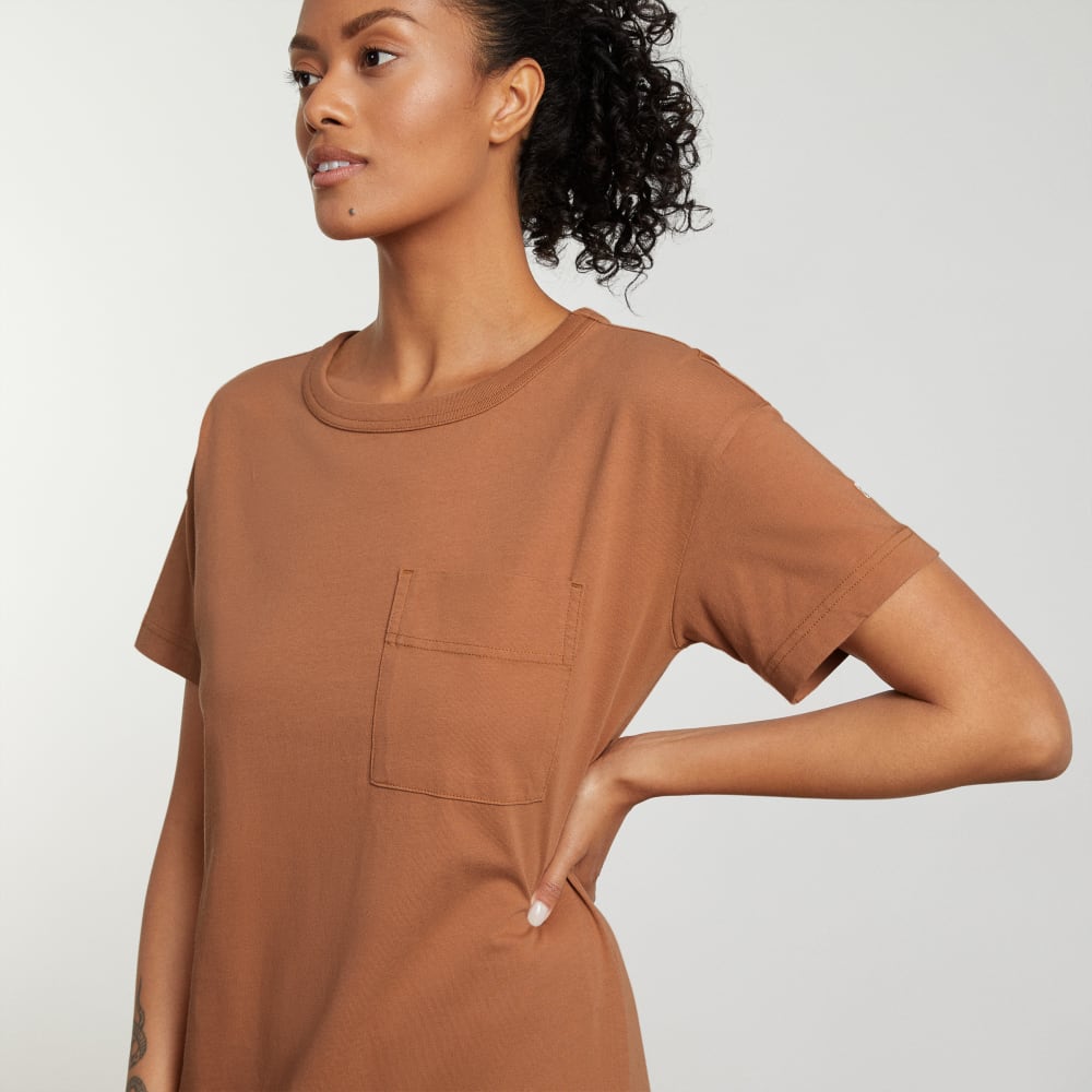 The Organic Weekend Maxi Dress | Tawny Brown - Image 4