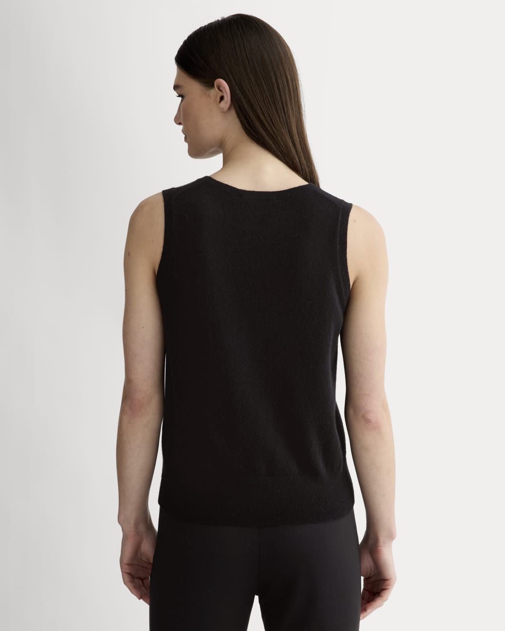 The Classic Tank in Cashmere | Black - Image 5
