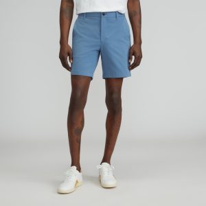 The 7 Slim-Fit Performance Chino Short | Bluefin