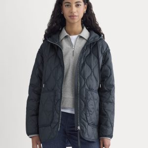 ReNew Quilted Hooded Liner | Navy