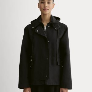 The Short Anorak | Black