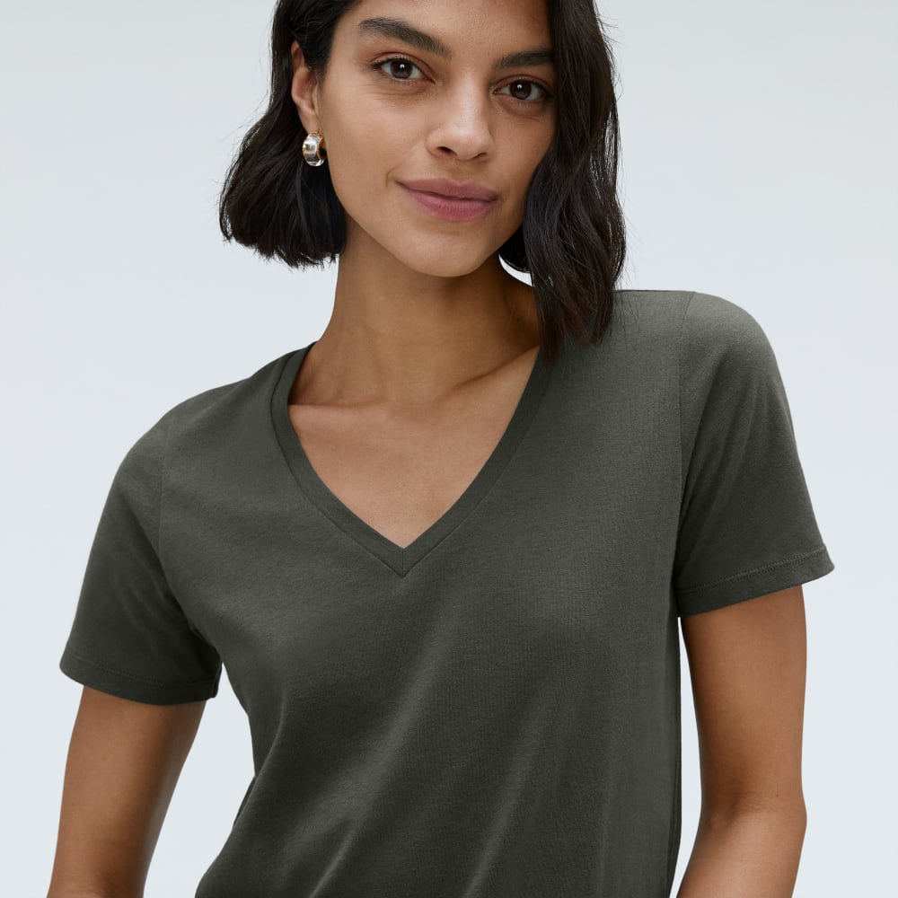 The Organic Cotton V-Neck | Kambaba - Image 4
