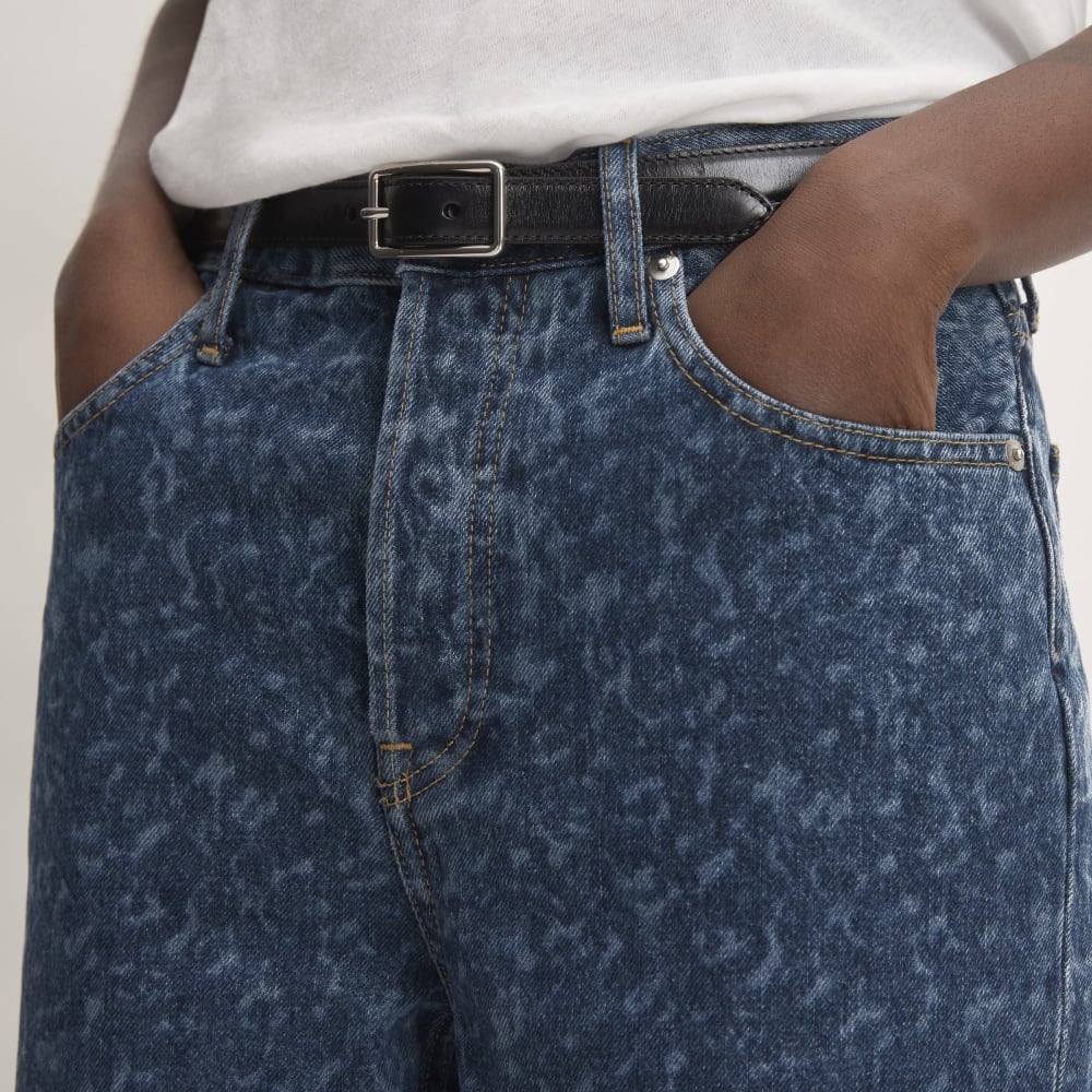 The '90s Cheeky® Jean | Dark Painterly Strokes | 28.5 Inseam - Image 4