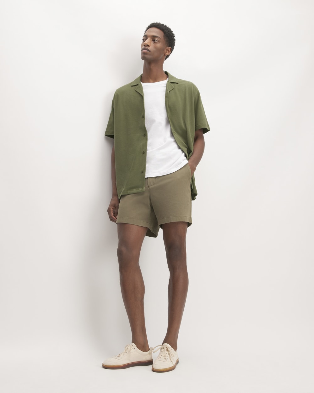 The Pique Short-Sleeve Shirt | Kalamata - Image 3