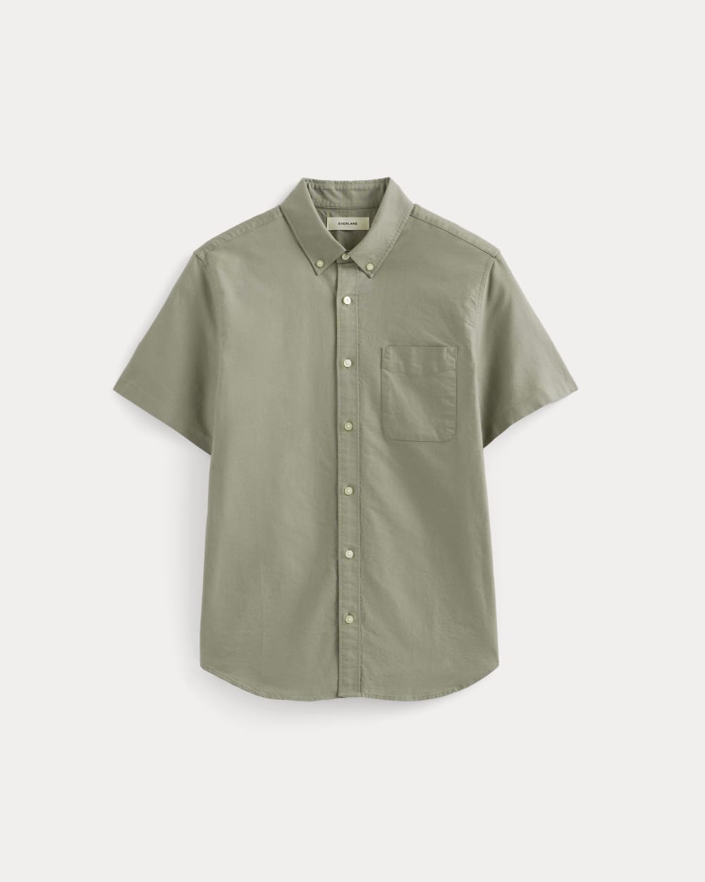 The Organic Short Sleeve Oxford Shirt | Sage Green - Image 2