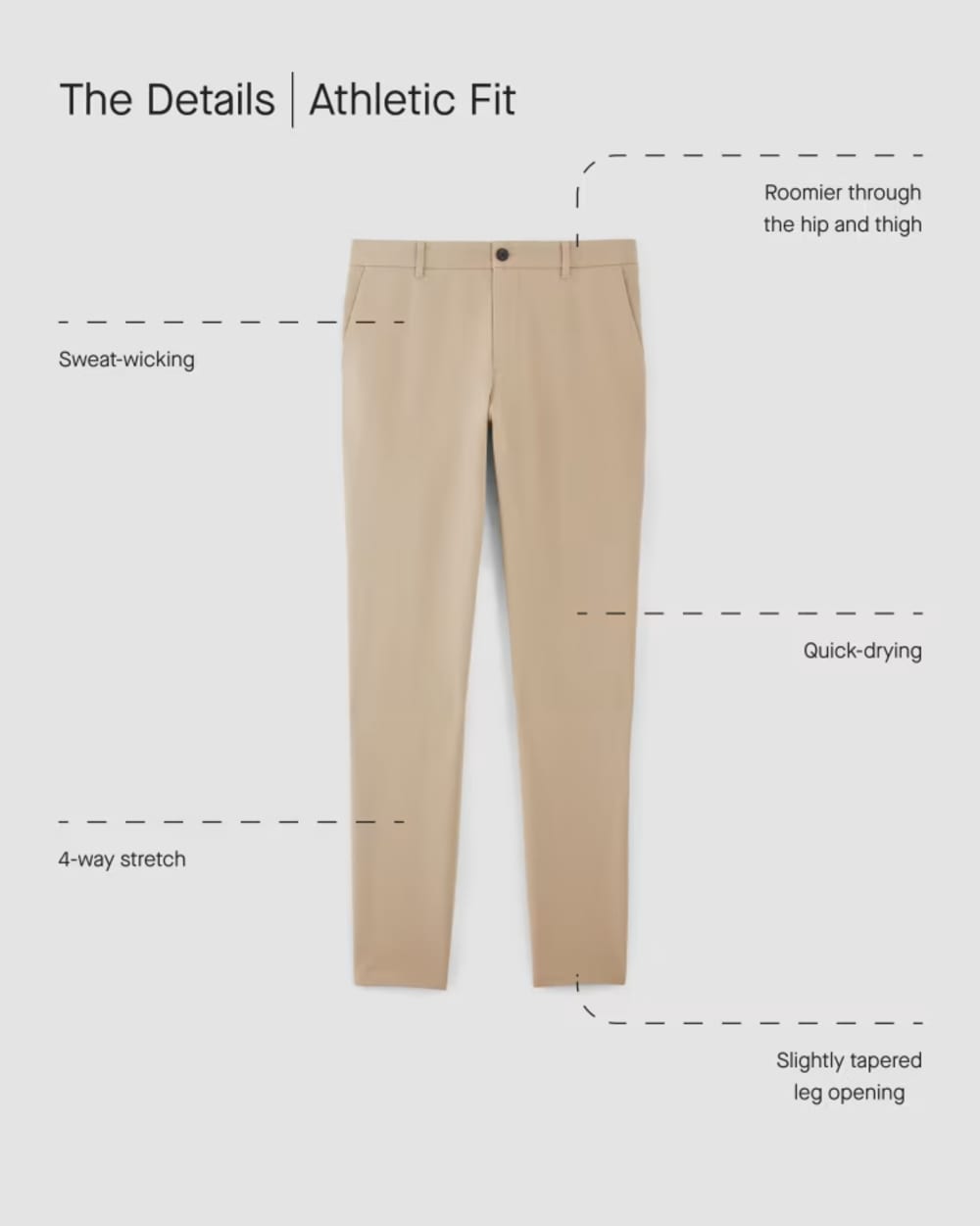 The Performance Chino | Uniform | Abalone | Athletic - Image 4