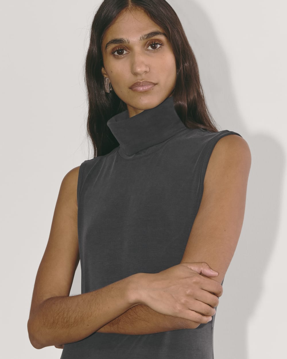 The Madison Dress in Butterknit | Black - Image 3