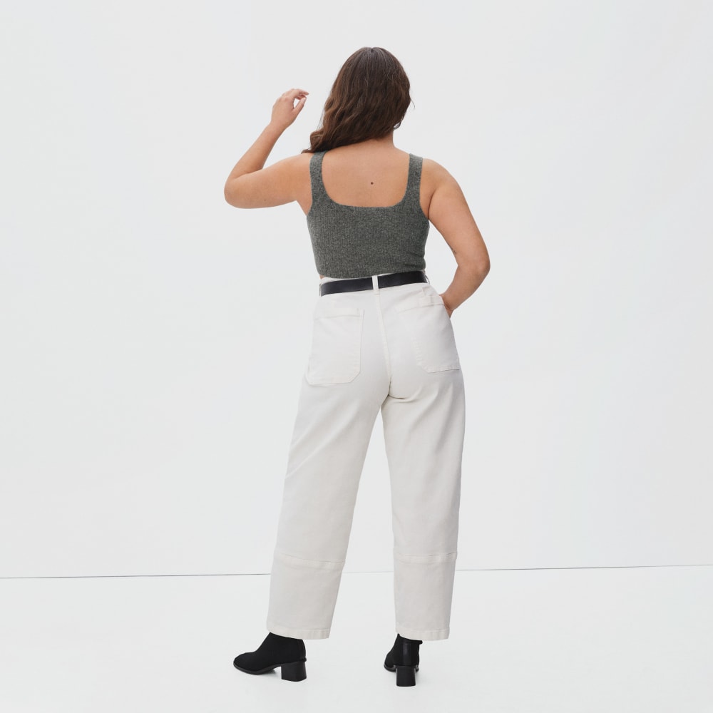 The Cozy-Stretch Tank | Heathered Charcoal - Image 5