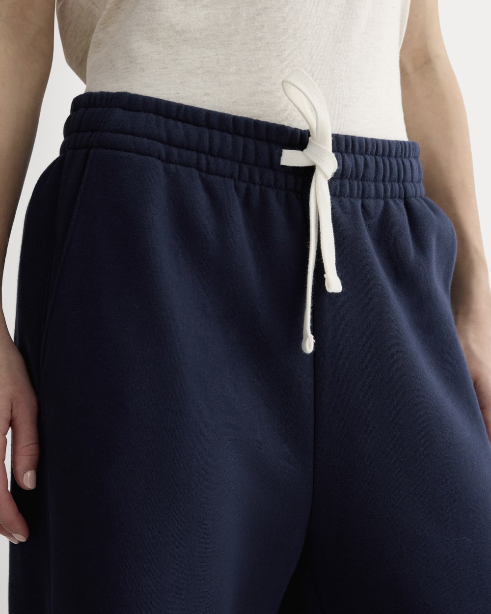 Luxe Fleece Barrel Sweatpant | Navy - Image 5