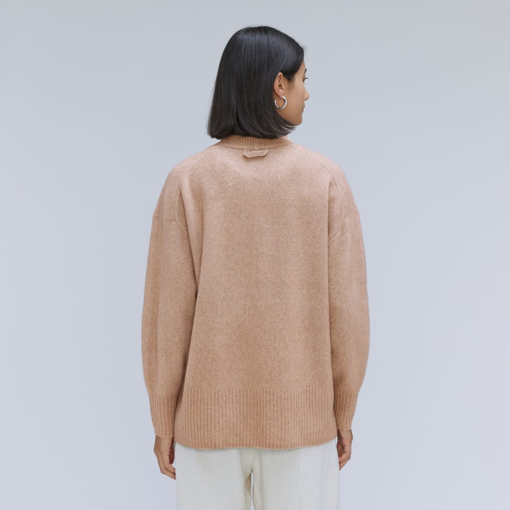 The Cozy-Stretch Pullover | Taupe Grey - Image 3