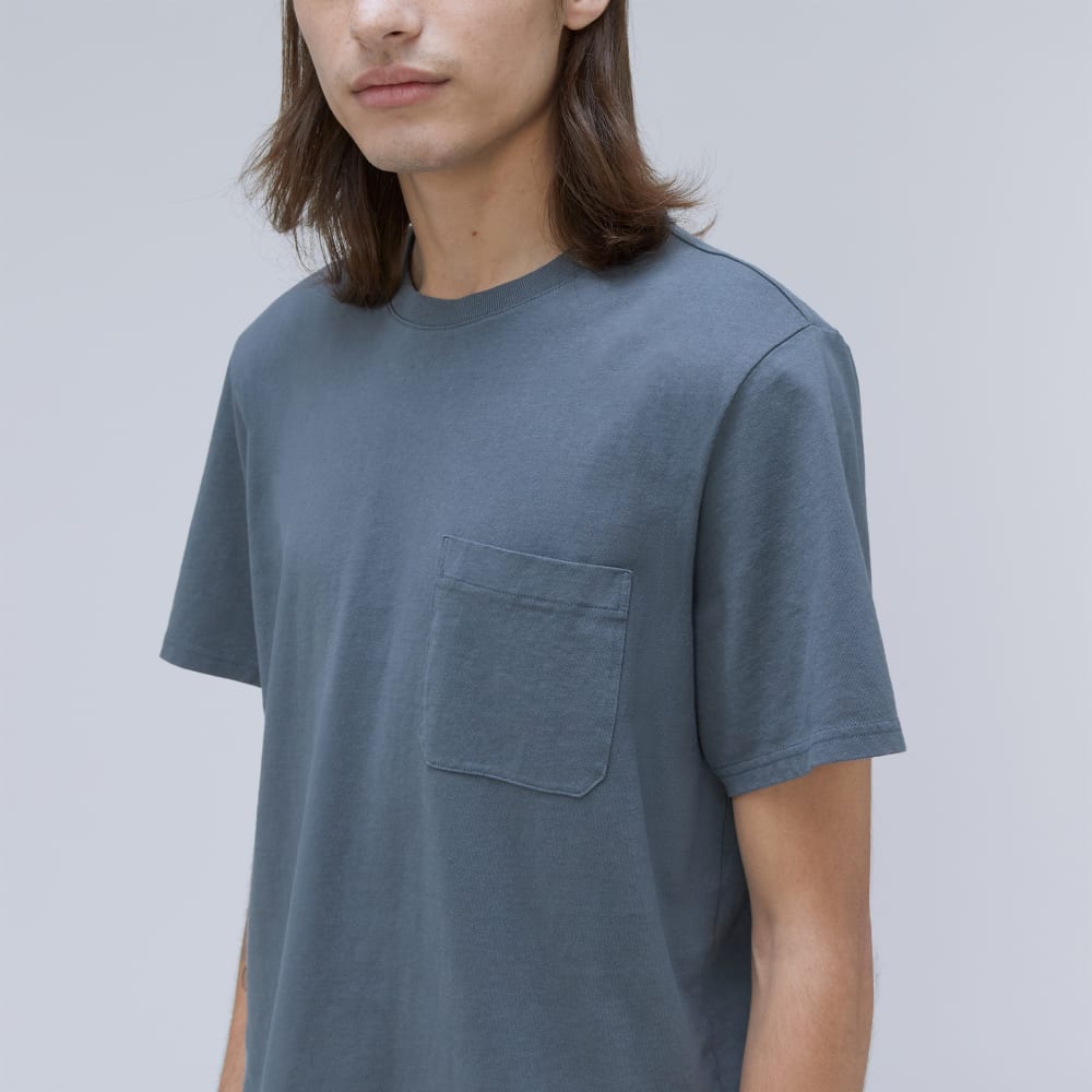The Premium-Weight Pocket Tee | Uniform | Slate - Image 3