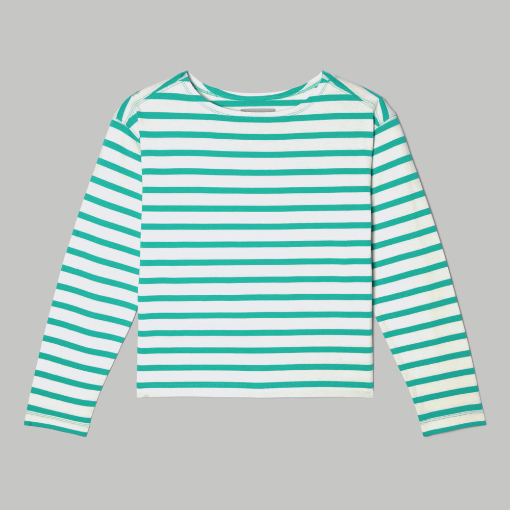 The Mariner Tee | Bright Jade / Canvas Tan - Image 2