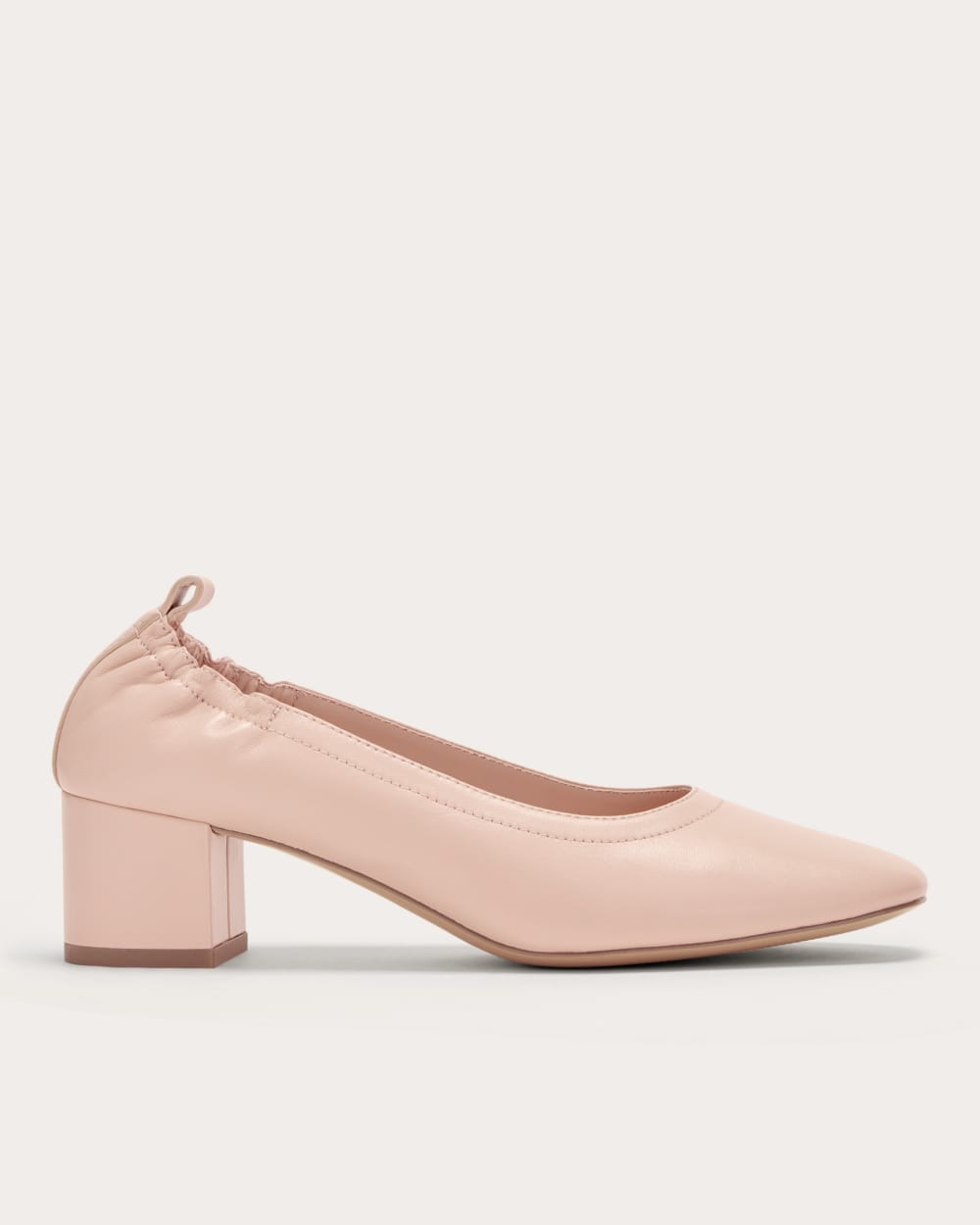 The Day Heel | Pale Pink