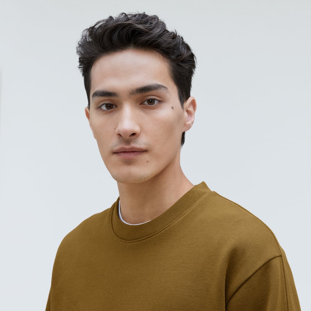 The Track Crewneck Sweatshirt | Tapenade - Image 4