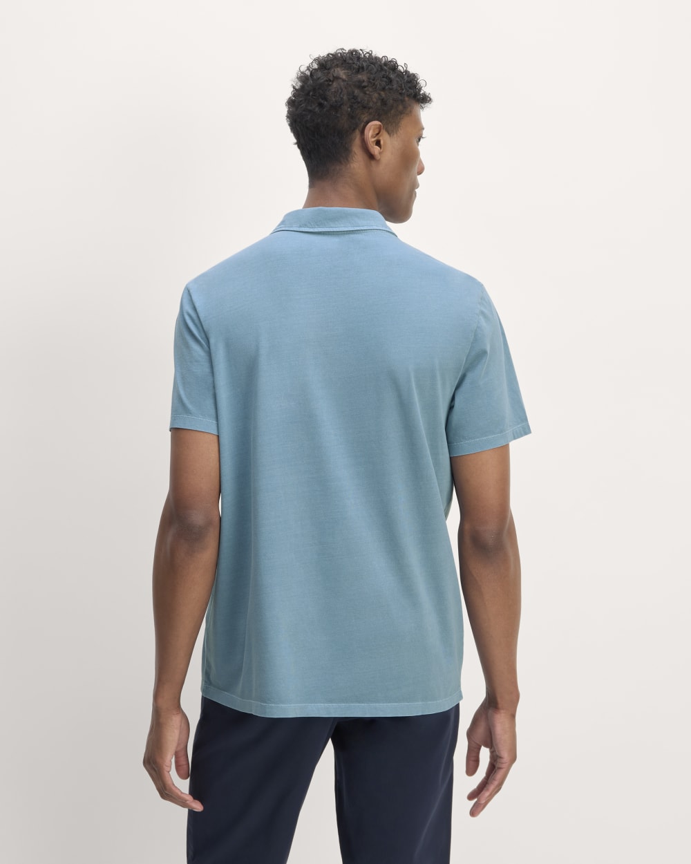 The Essential Organic Garment-Dyed Polo | Spring Lake - Image 6