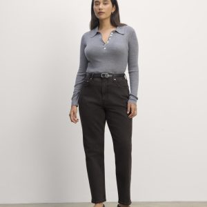 The Cheeky Hourglass Jean | Washed Black | 28.5 Inseam