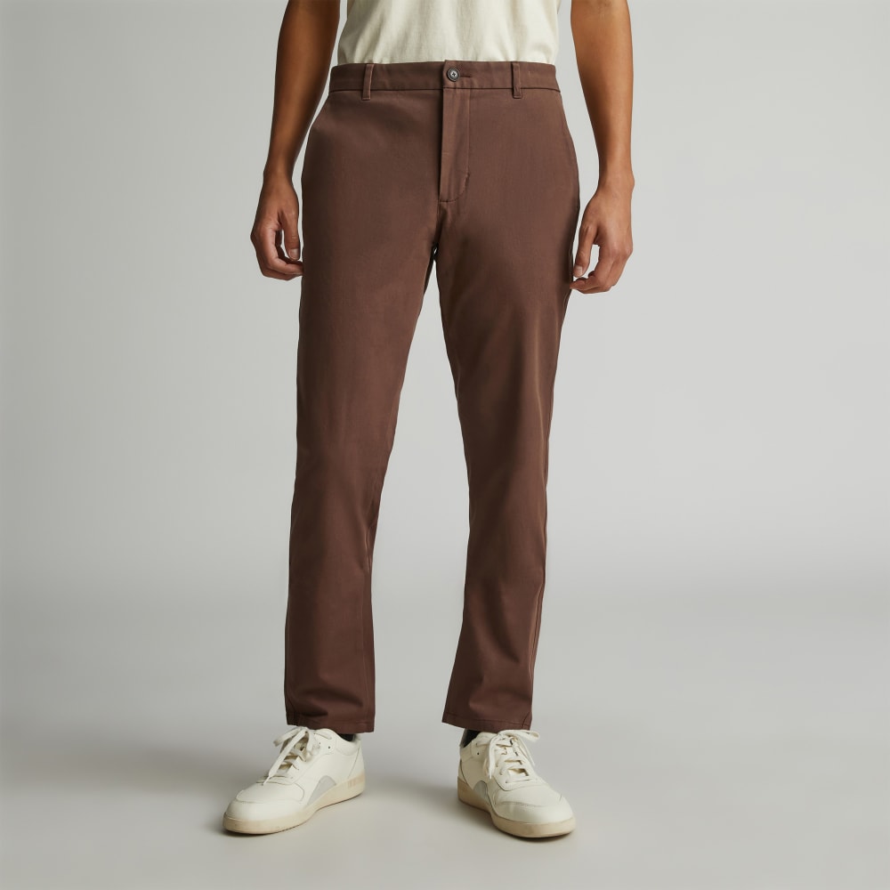 The Performance Chino | Uniform | Chocolate Brown | Slim - Image 2