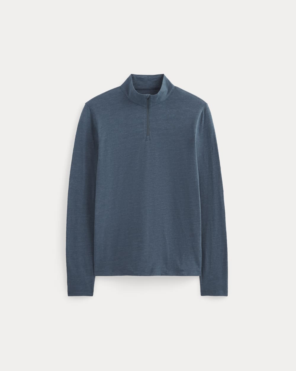 The Rec Quarter-Zip | Heathered Navy - Image 2