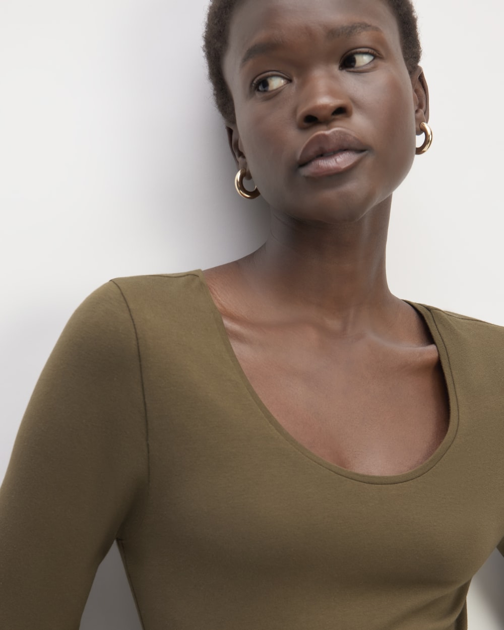 The Long-Sleeve Riviera Dress | Beech - Image 3