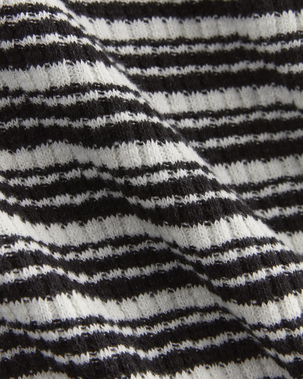 The Cozy Rib Tee | Bone / Black - Image 6