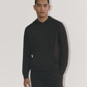 The Off-Duty Tech Hoodie | Black