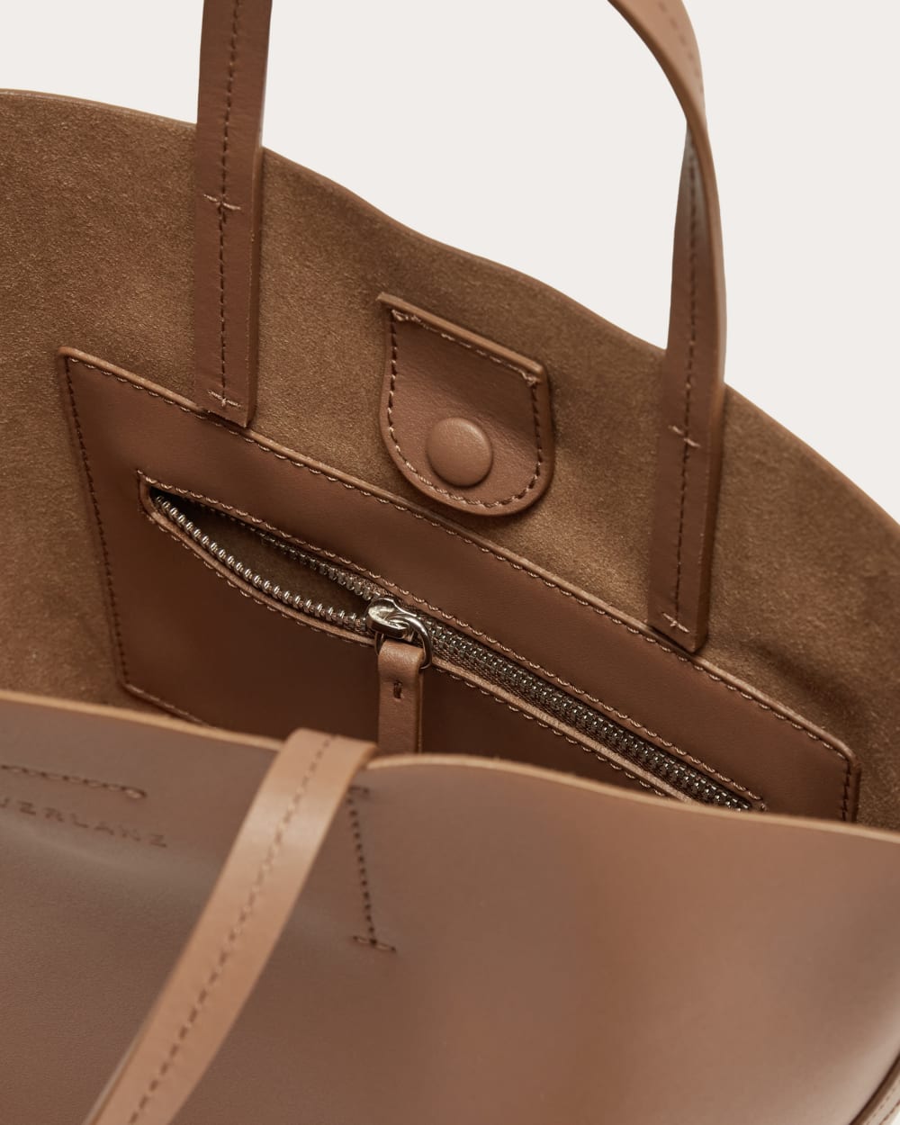The Luxe Italian Leather Crossbody | Cognac - Image 4