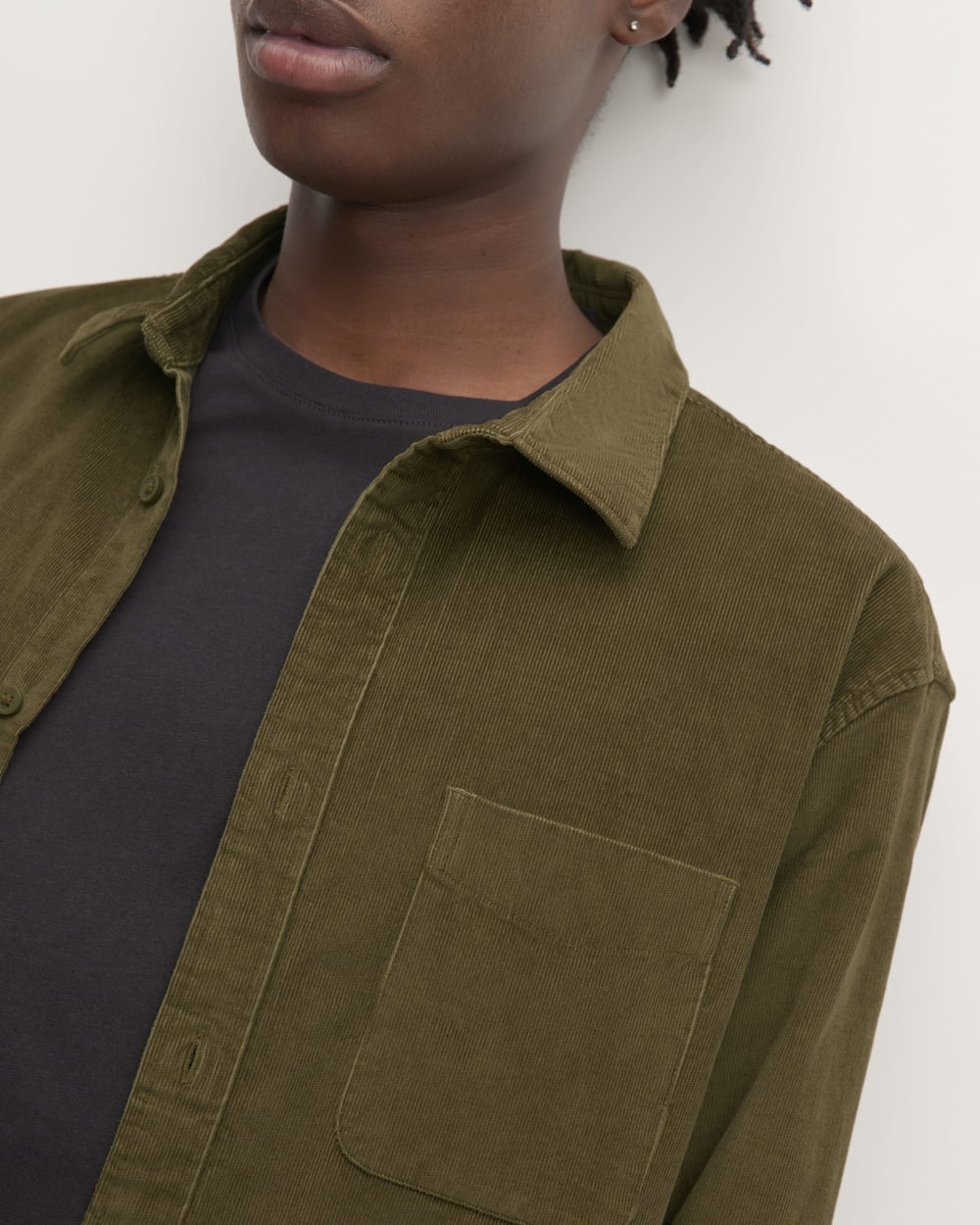 The Relaxed Corduroy Shirt | Beech - Image 4