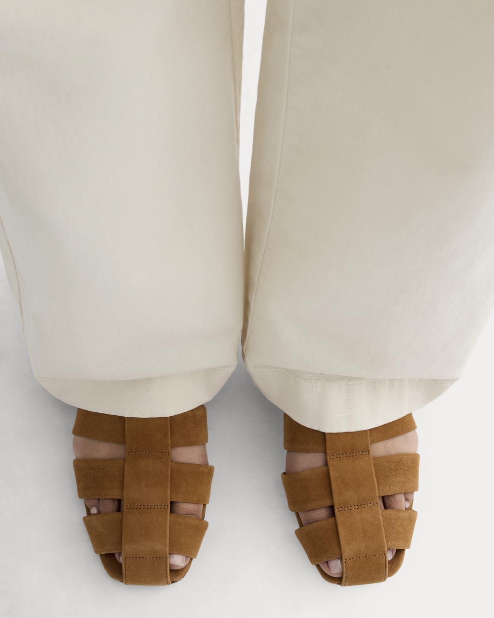 The Day Fisherman Sandal | Saddle Brown Suede - Image 4