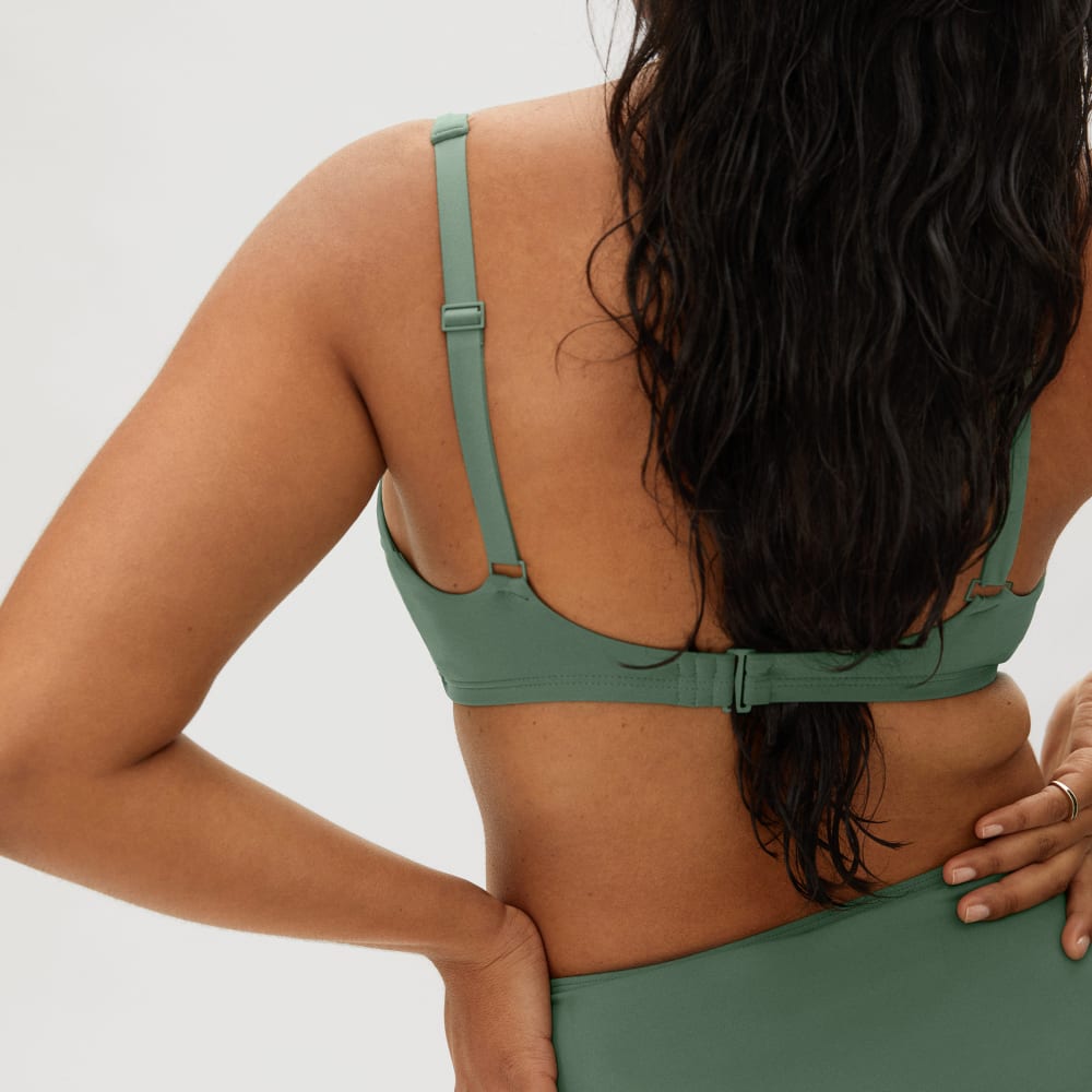 The Square-Neck Bikini Top | Herb - Image 3