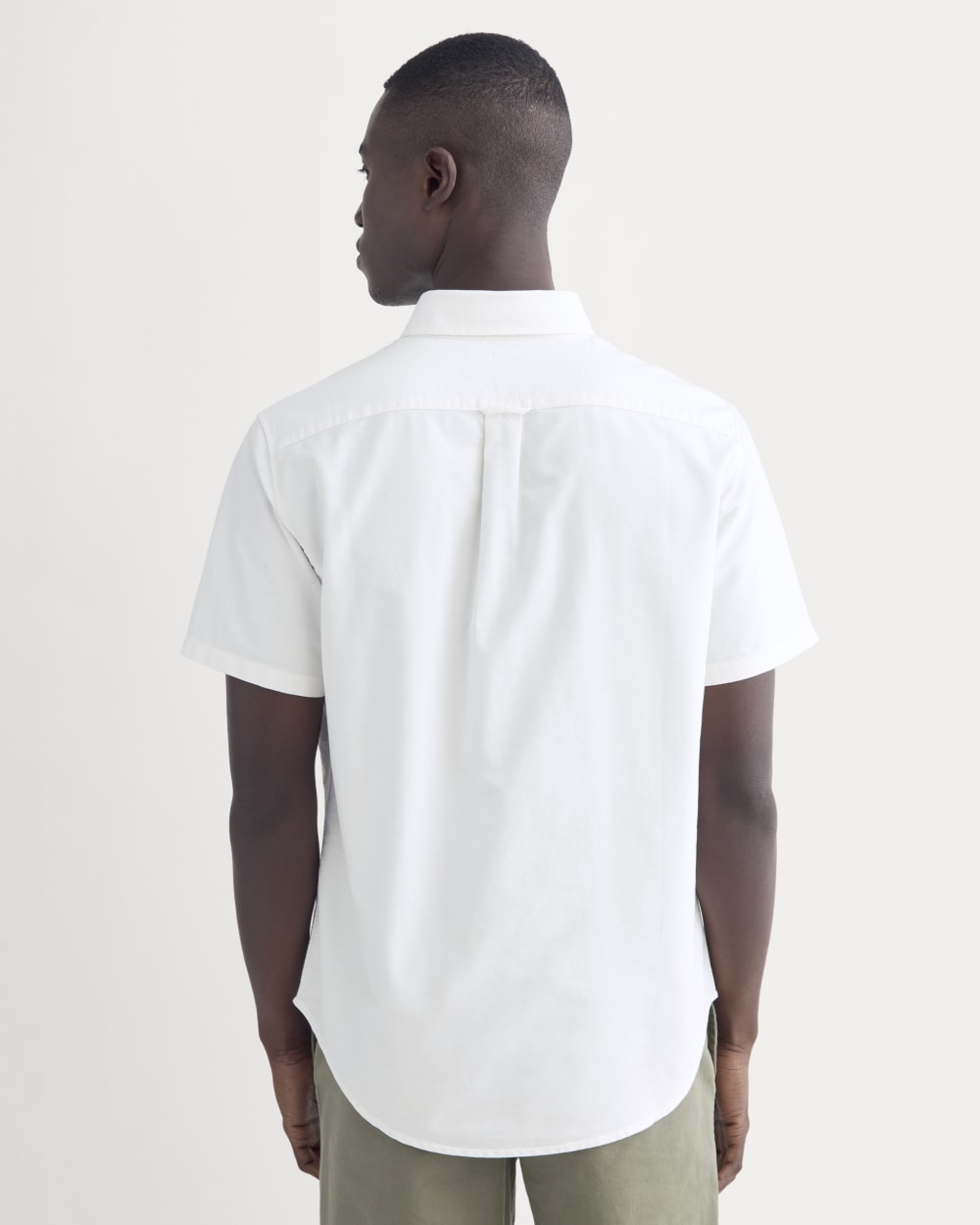 The Organic Short Sleeve Oxford Shirt | White - Image 5