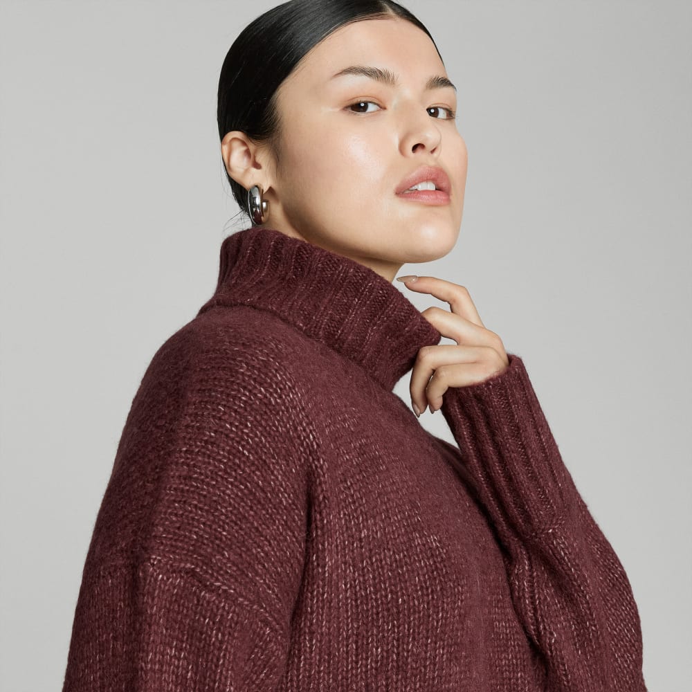 The Cloud Turtleneck | Brandy - Image 4