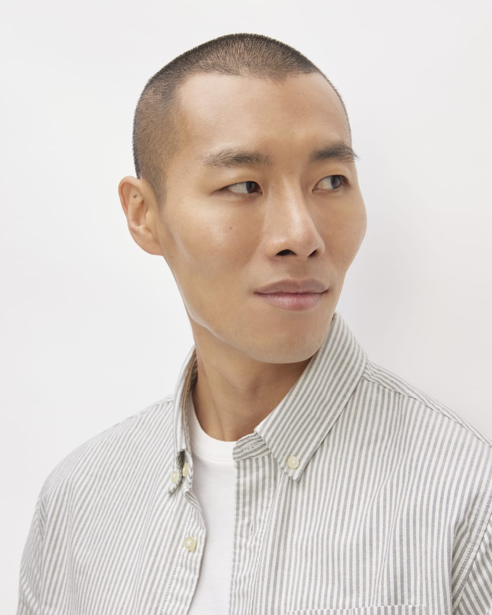 The Classic Oxford Shirt | Charcoal / White | Standard - Image 4