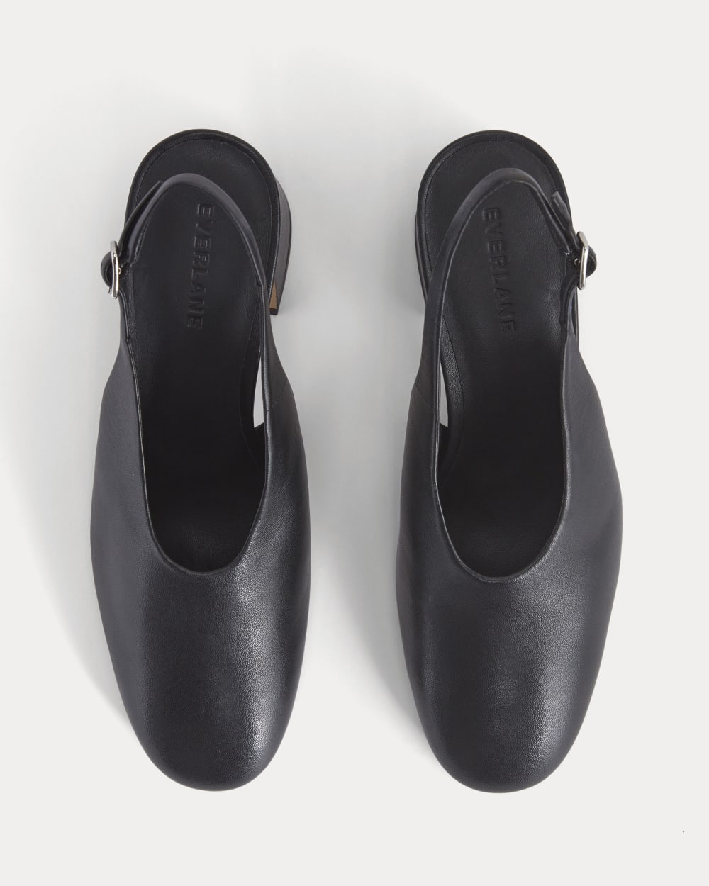 Curved Slingback Heel | Black - Image 4