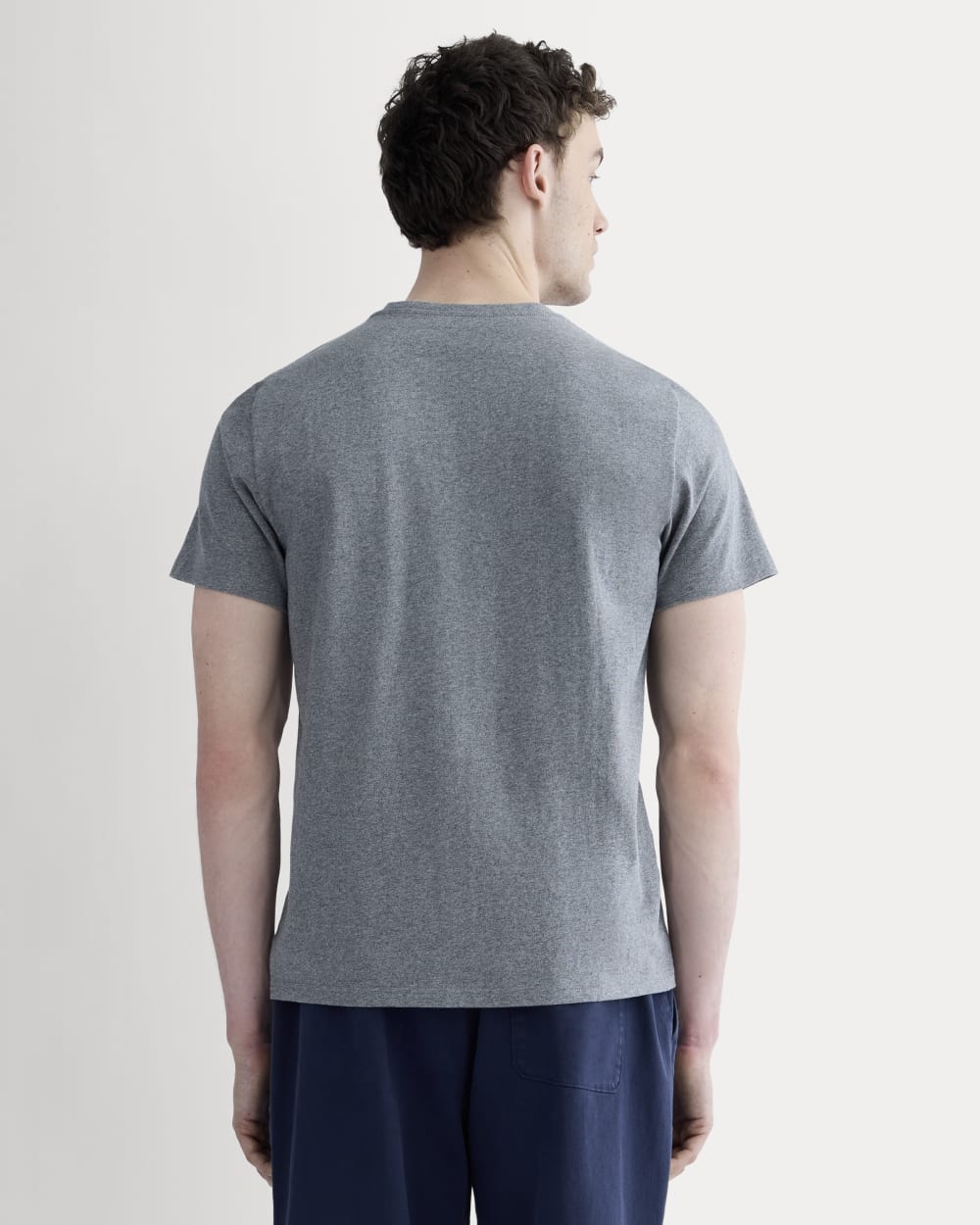 The Premium-Weight Pocket Tee | Uniform | Mid Heathered Grey - Image 4