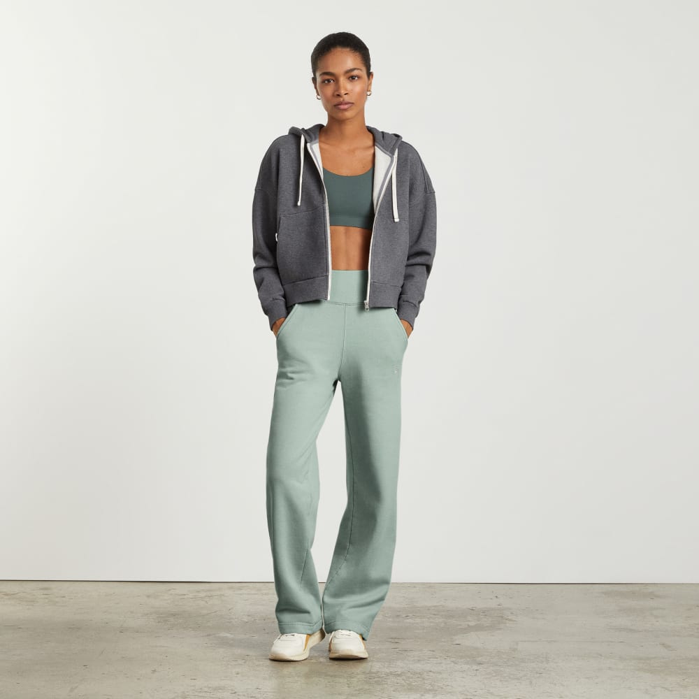 The Track High-Waist Pant | White Sage - Image 4