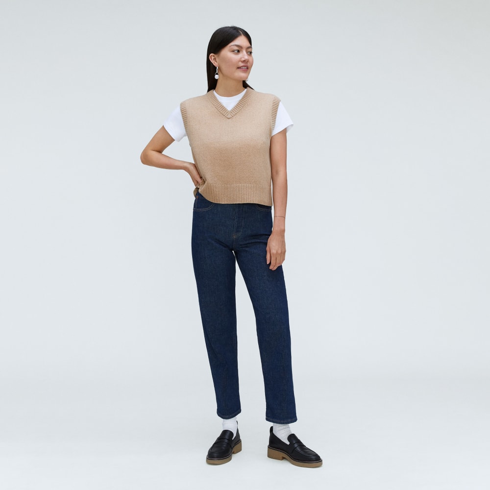 The Cashmere Vest | Light Camel - Image 6