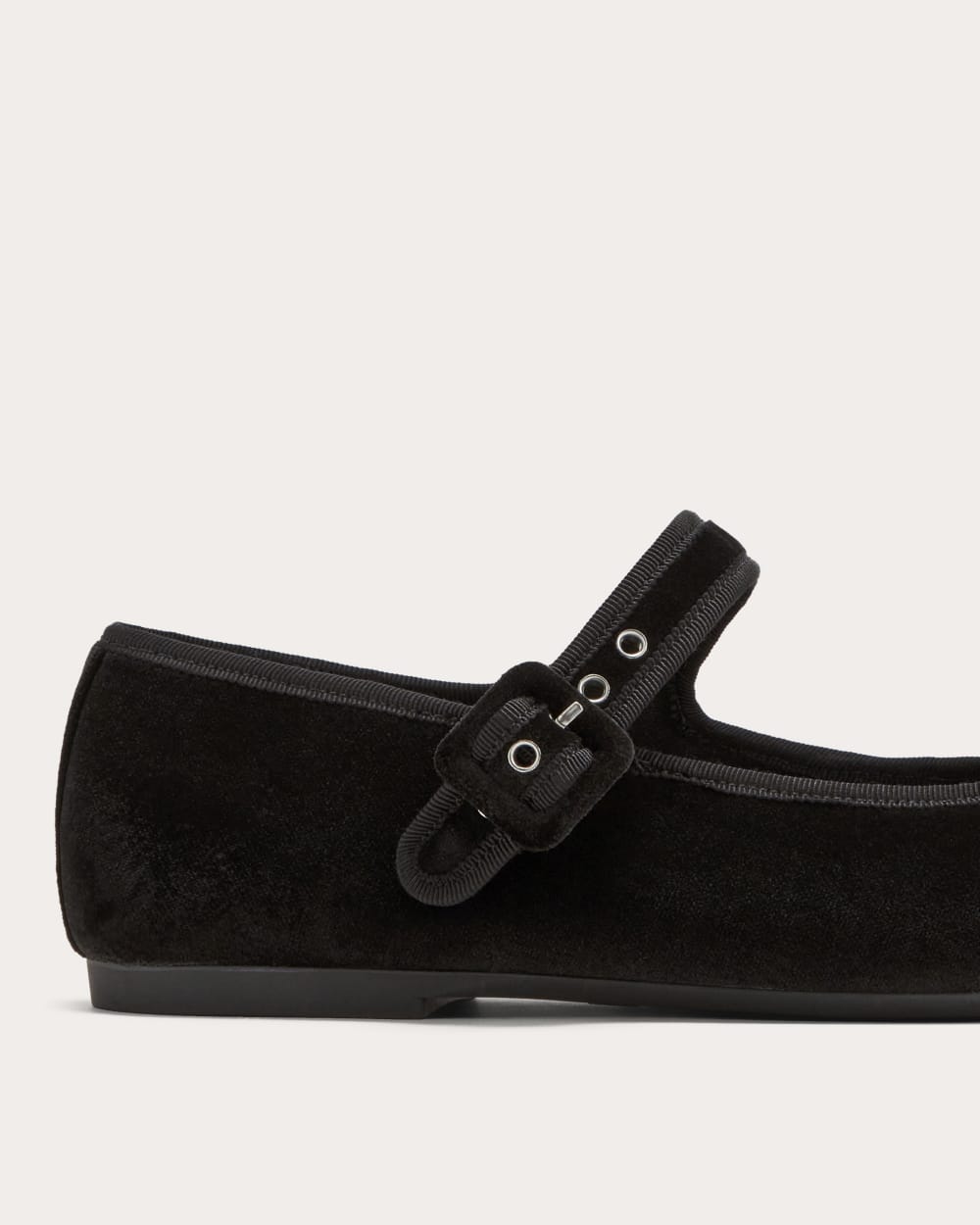 The Day Buckle Mary Jane | Black Velvet - Image 6