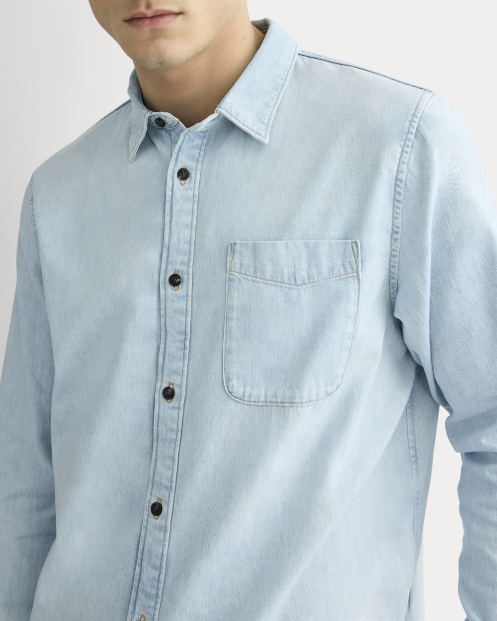 The Denim Shirt | Light Indigo - Image 4