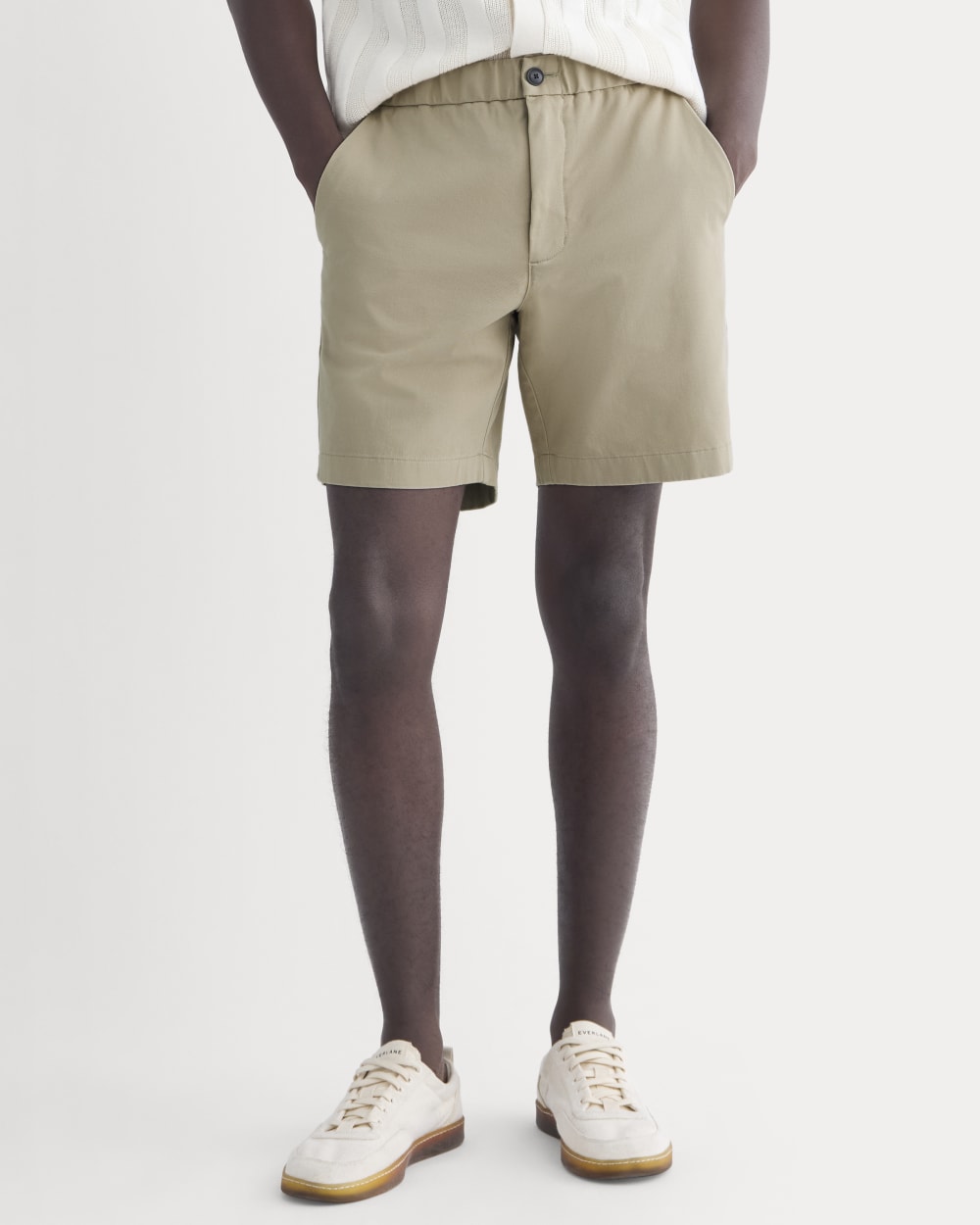 The Pull-On Performance Chino Short | Trench Coat Khaki
